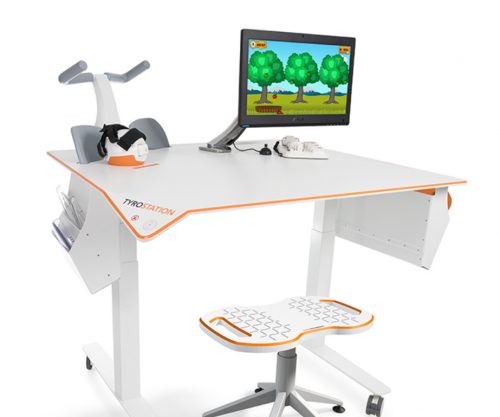 Tyrostation product photo, table, stool, screen