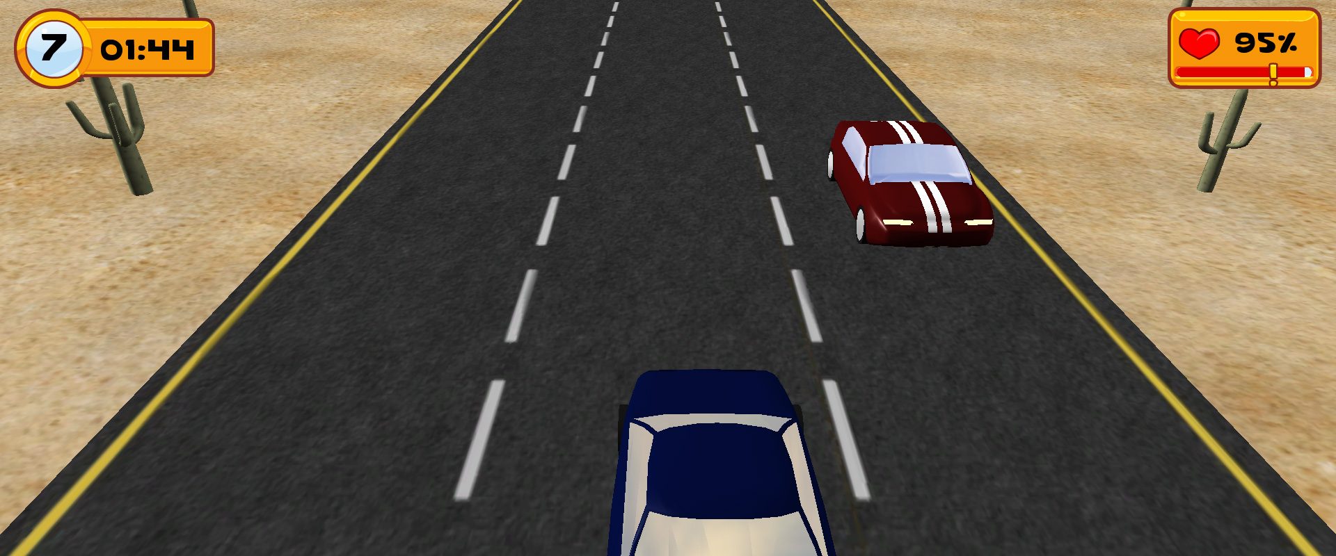 Spiel Screen Autobahn