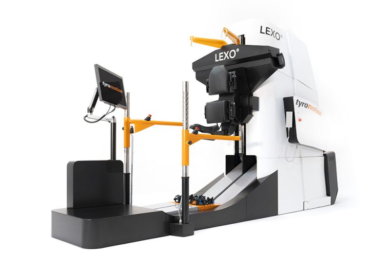 LEXO side view, gait trainer, therapy device