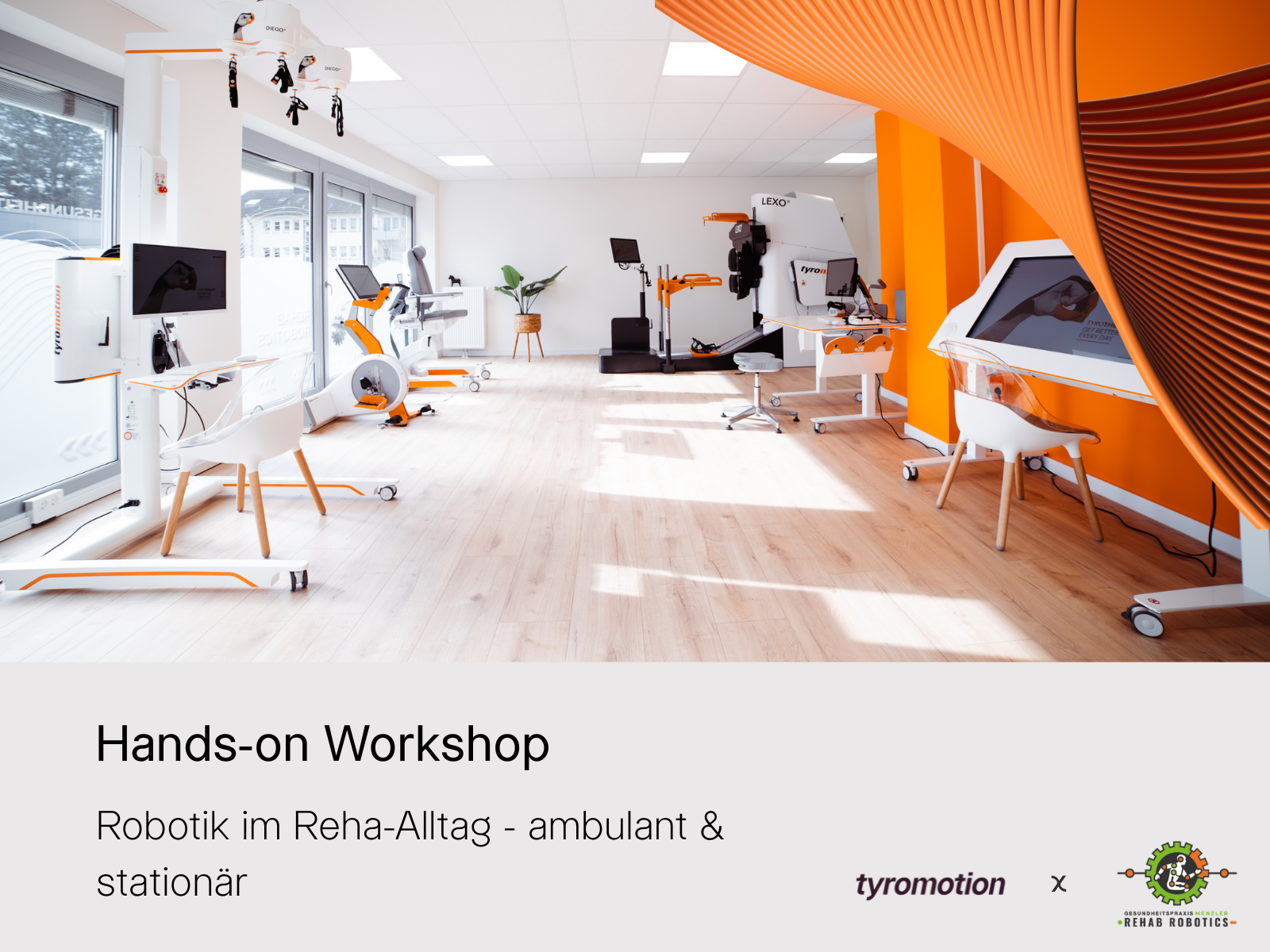 Hands-on Workshop „Robotik im Reha-Alltag - ambulant & stationär”