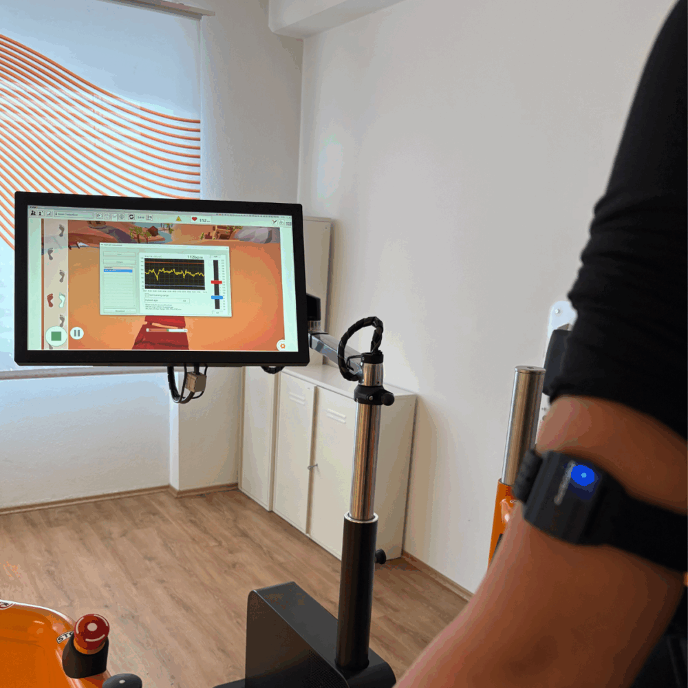 Herzfrequenz Messung via Bluetooth am Lexo